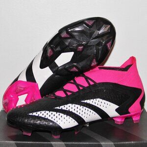 Adidas Predator Accuracy .1 FG Soccer Cleats Mens 5.5-8.5 Black Pink White
